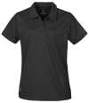 PS-1W Stormtech Ladies Apollo H2X-DRY® Polo Shirt Black colour image